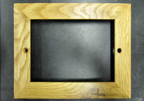 Stained IPad frame