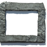 Gray 11x14 Rock Picture Frame
