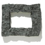 Gray 4x6 Rock Picture Frame