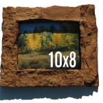 Tan 8x10 Rock Picture Frame